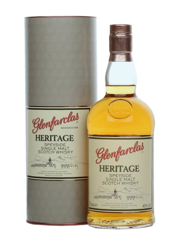 Glenfarclas Heritage Single Malt Scotch Whisky 700mL