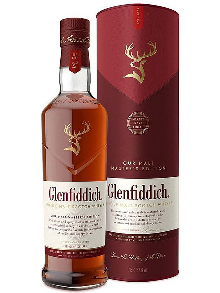 Glenfiddich Malt Masters Sherry Cask Finish Single Malt Scotch Whisky 700mL