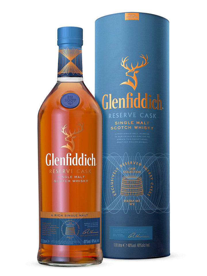 Glenfiddich Cask Collection Reserve Cask Single Malt Scotch Whisky 1L