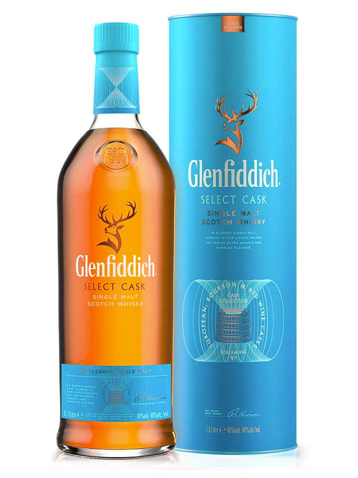 Glenfiddich Cask Collection Select Cask Single Malt Scotch Whisky 1L