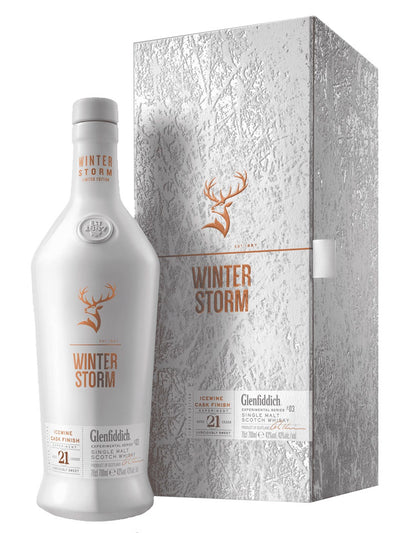 Glenfiddich Experiment 03 Winter Storm Ice Wine Cask 21 Year Old Single Malt Scotch Whisky 700mL