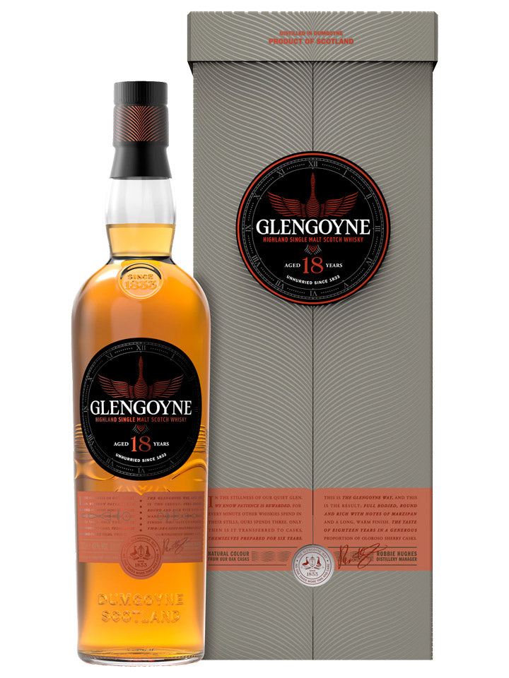 Glengoyne 18 Year Old Single Malt Scotch Whisky 700mL
