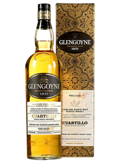 Glengoyne Cuartillo Highland Single Malt Scotch Whisky 1L