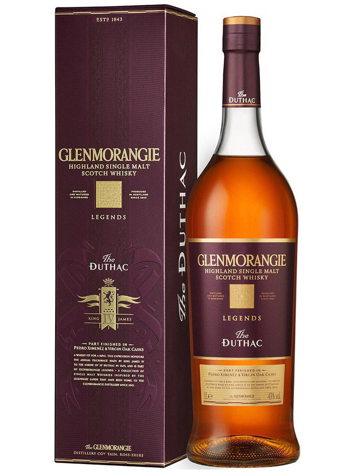 Glenmorangie Legends The Duthac Limited Edition Single Malt Scotch Whisky 1L