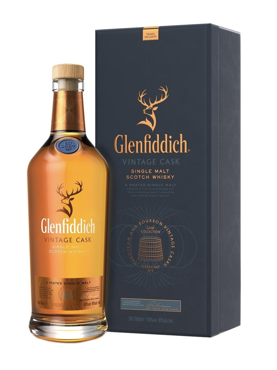 Glenfiddich Cask Collection Vintage Cask Single Malt Scotch Whisky 700mL
