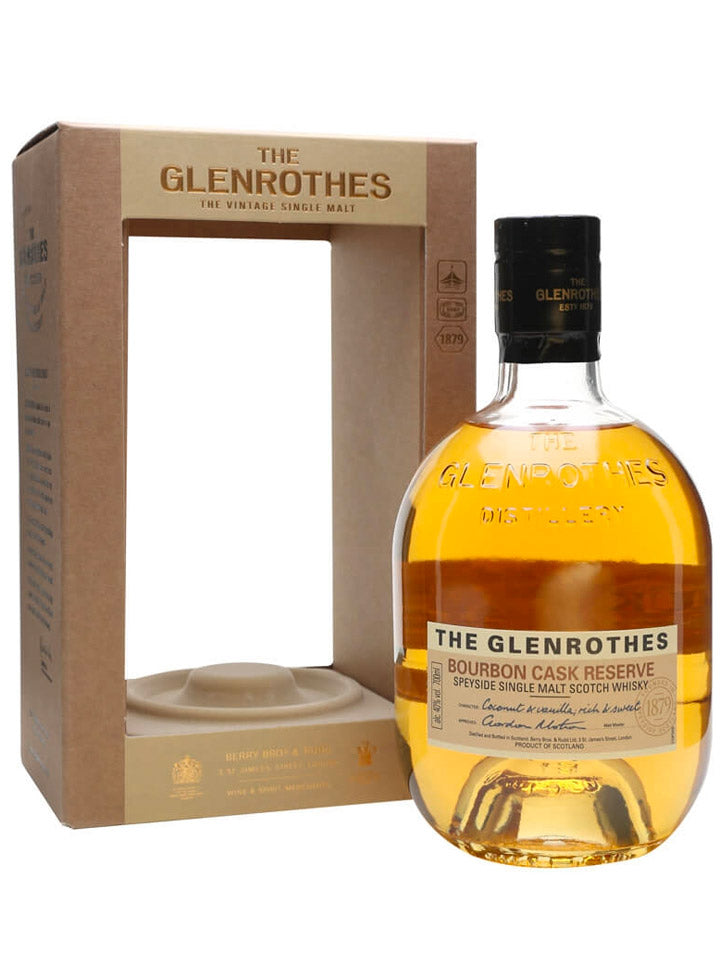 Glenrothes Bourbon Cask Reserve Single Malt Scotch Whisky 700mL