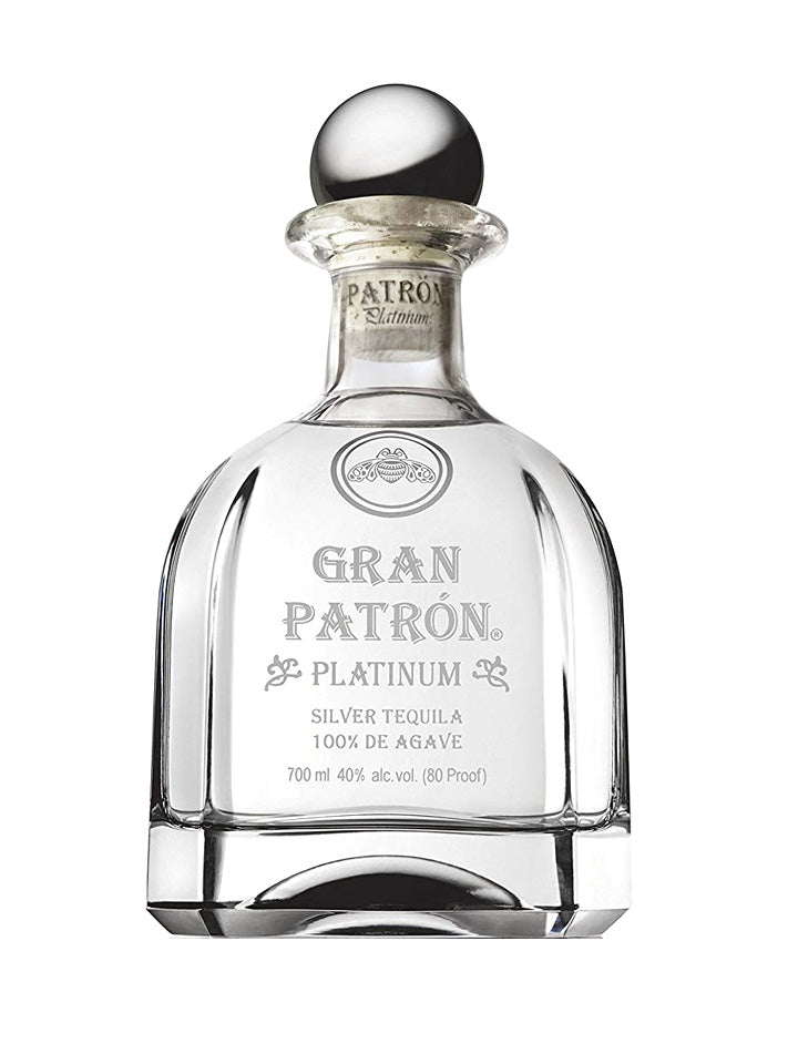 Gran Patron Platinum Silver 100% Agave Tequila 750mL