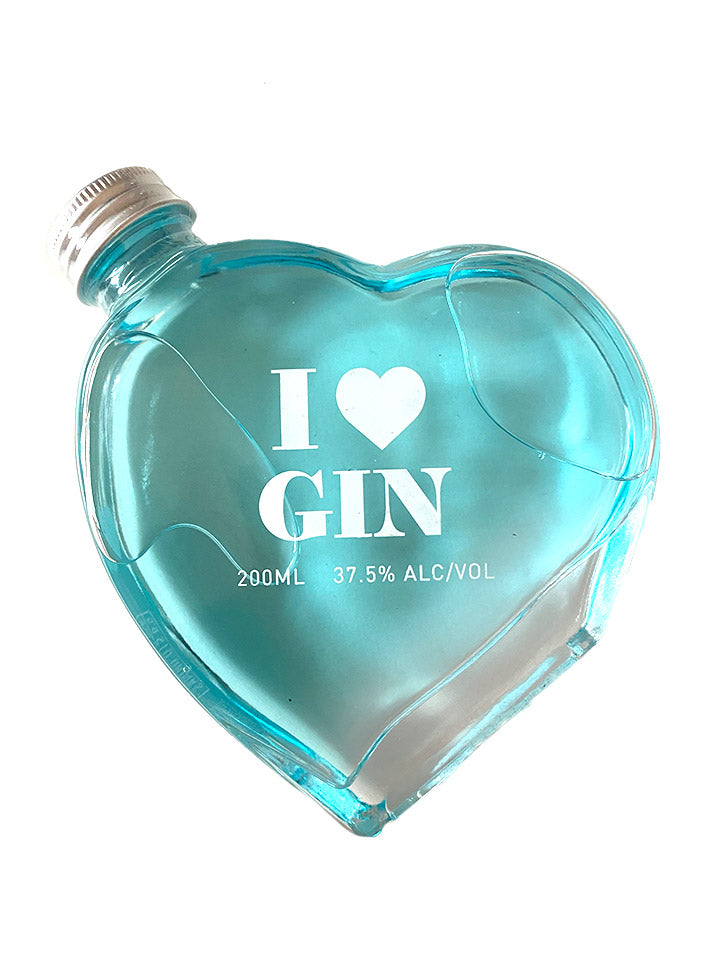I Love Gin Heart Shaped Bottle 200mL