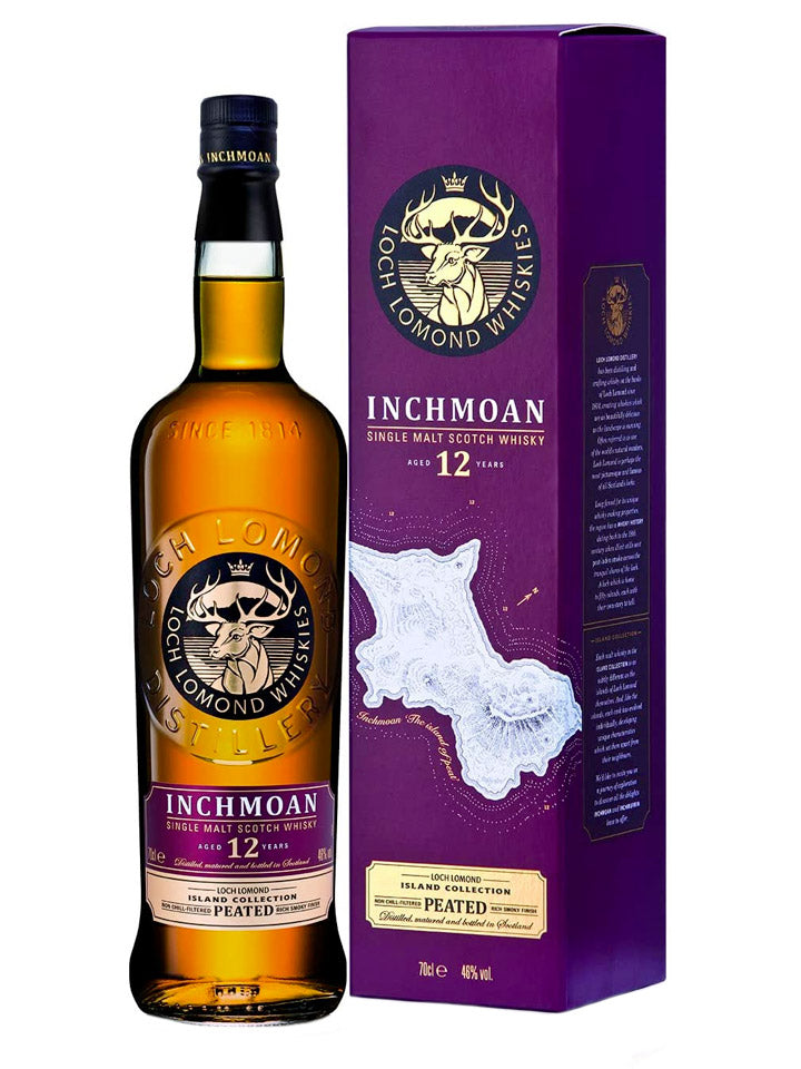 Loch Lomond Inchmoan 12 Year Old Single Malt Scotch Whisky 700mL