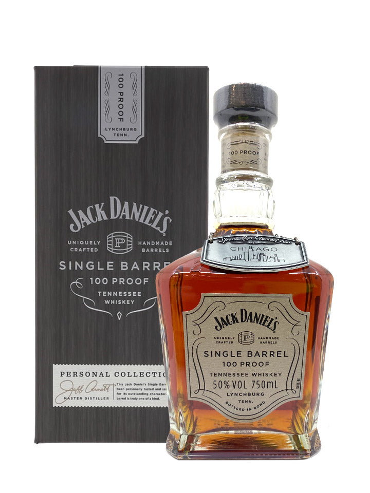 Jack Daniel's 100 Proof Single Barrel "Chicago" Personal Collection Tennessee Whiskey 750mL