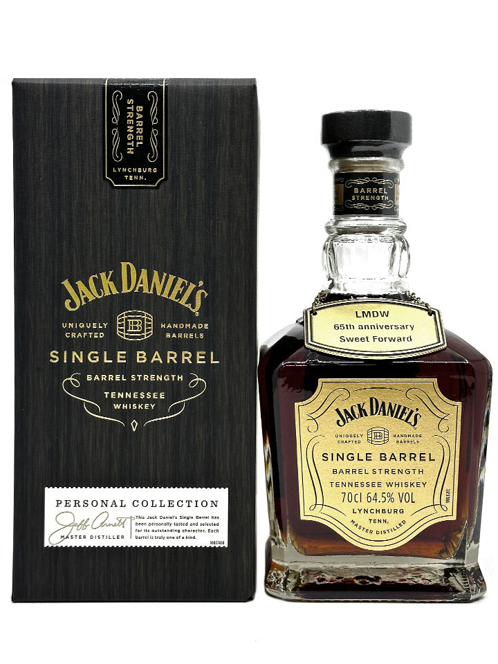 Jack Daniels Single Barrel Barrel Strength Sweet Forward #5 LMDW 65th Anniversary Tennessee Whiskey 700mL