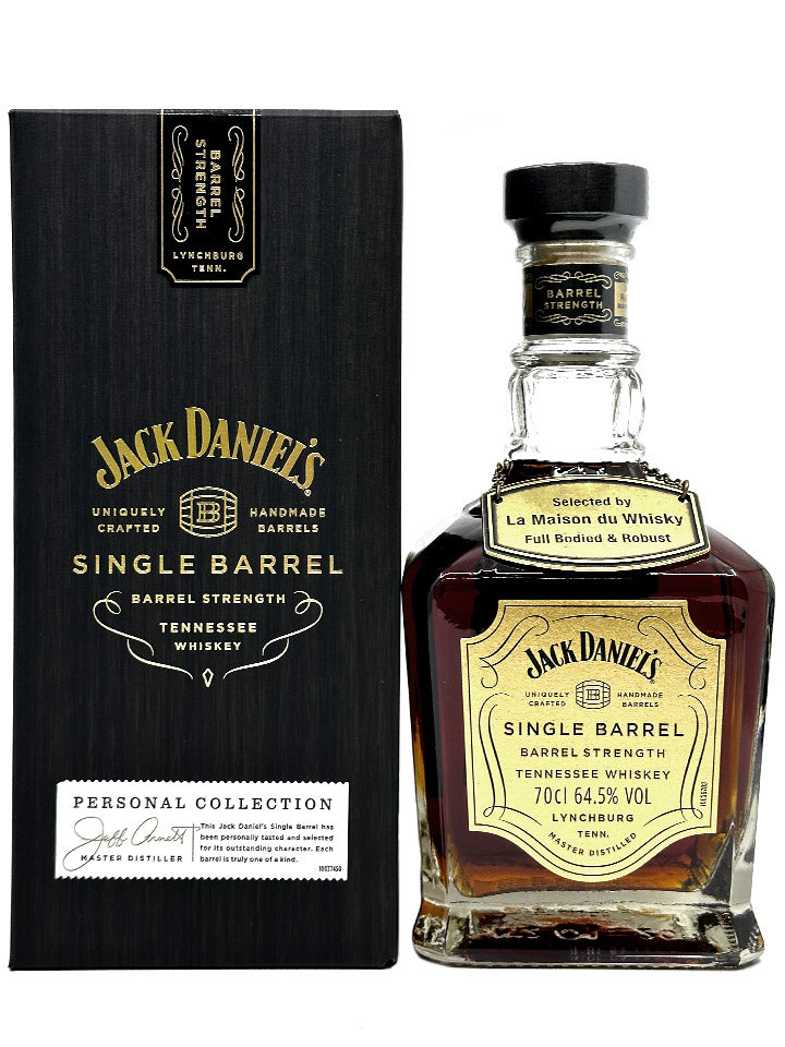 Jack Daniels Single Barrel Barrel Strength Full Bodied & Robust #4 Tennessee Whiskey 700mL