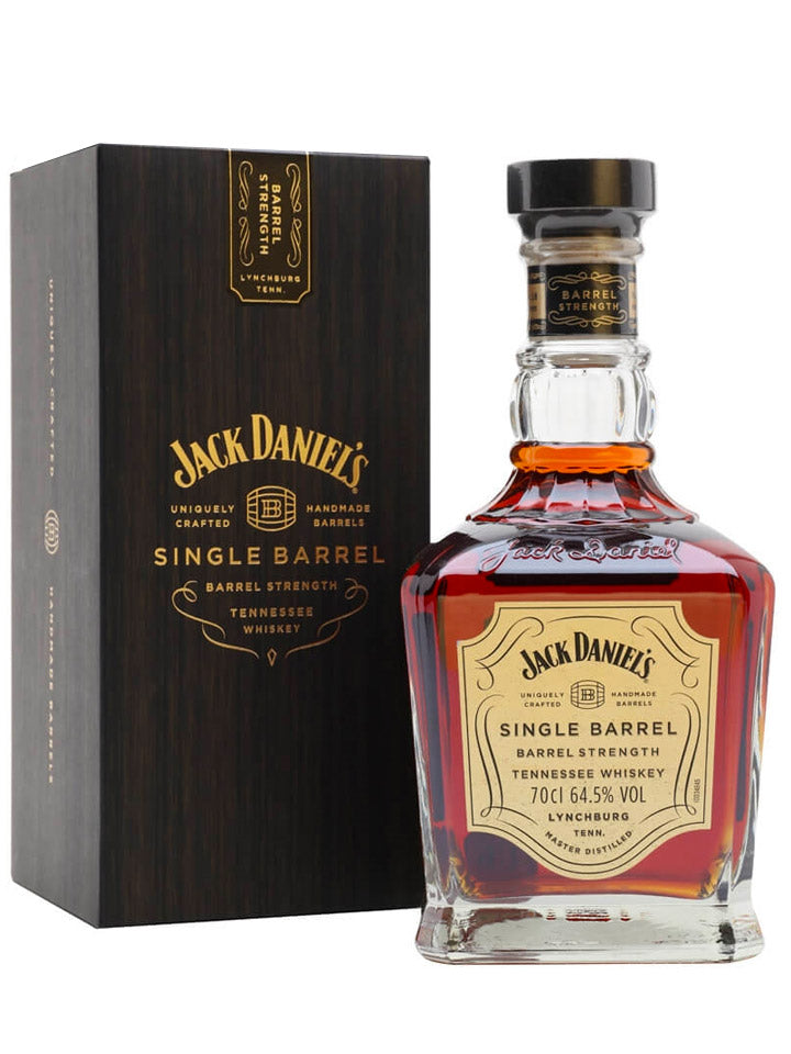 Jack Daniels Single Barrel Barrel Strength 64.5% Tennessee Whiskey 700mL