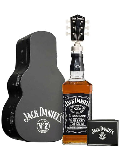 Jack Daniel's Old No.7 Limited Edition Guitar Case Tennessee Whiskey 700mL