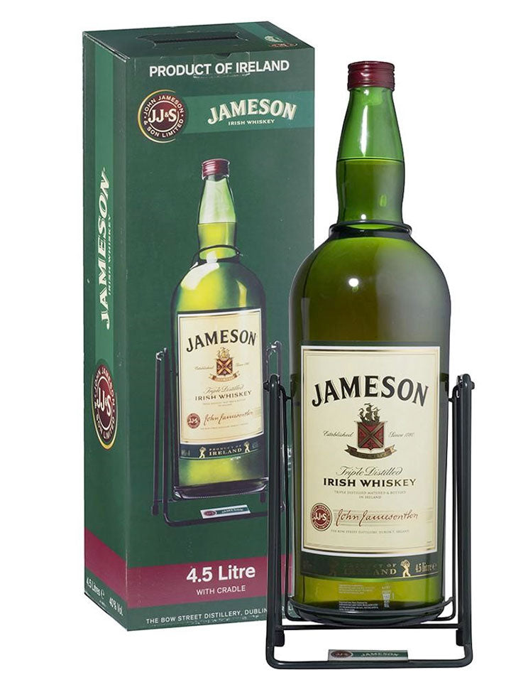 Jameson Irish Blended Whiskey Cradle 4.5L