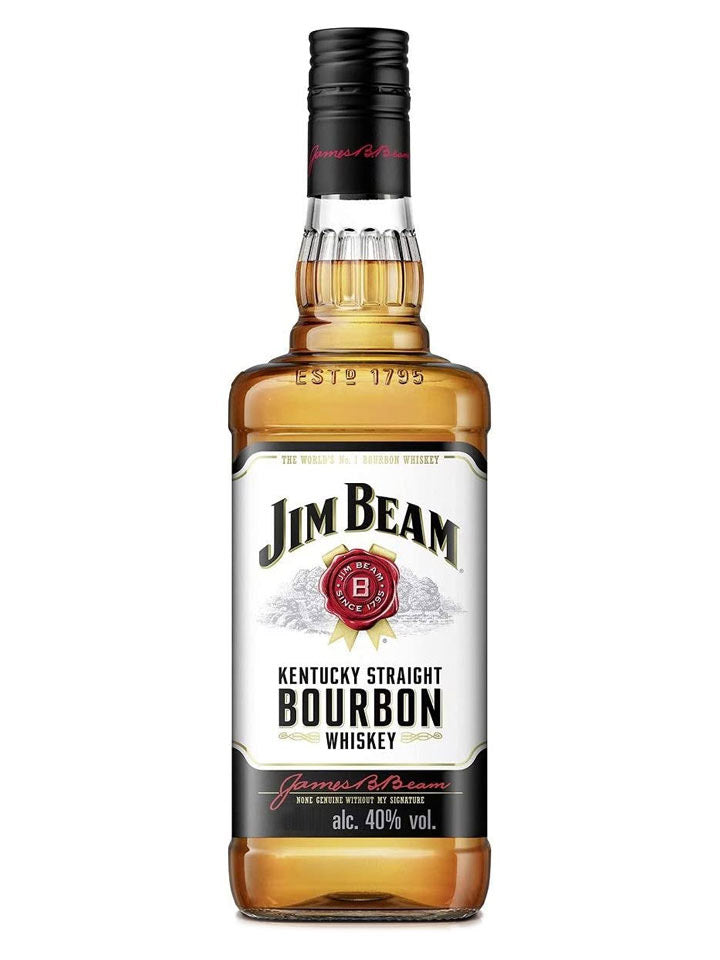 Jim Beam White Label Kentucky Straight Bourbon Whiskey