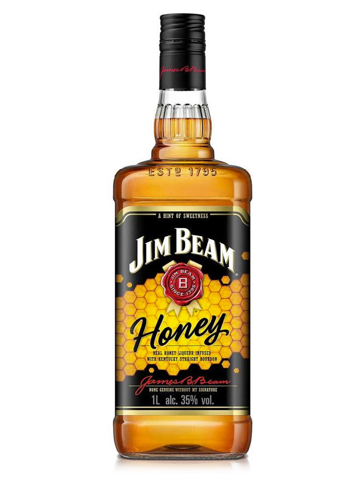 Jim Beam Kentucky Straight Honey Infused Bourbon Liqueur Whiskey 1L