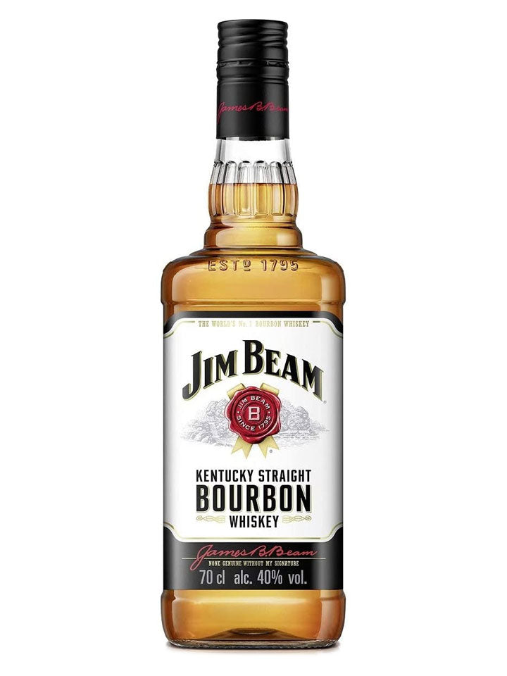 Jim Beam White Label 40% Kentucky Bourbon Whiskey 700mL