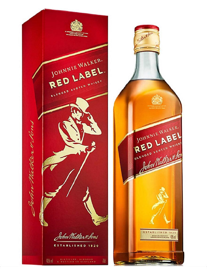 Johnnie Walker Red Label With Gift Box Blended Scotch Whisky 700mL