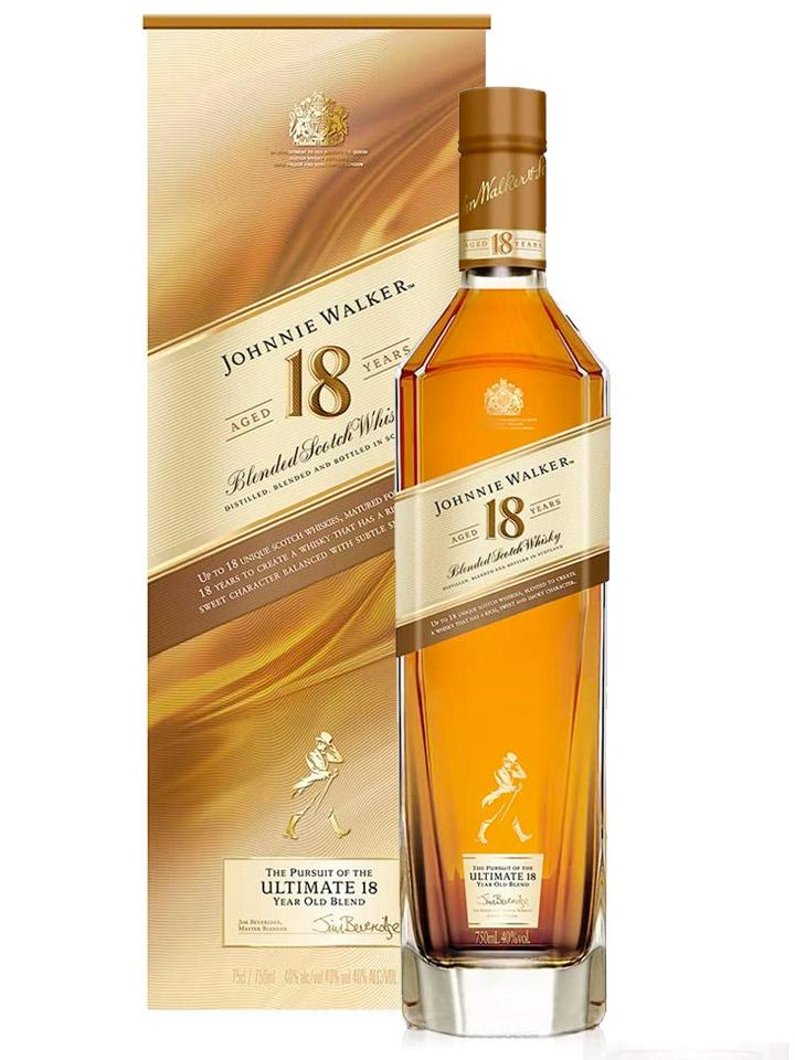 Johnnie Walker Ultimate 18 Year Old Blended Scotch Whisky 700mL