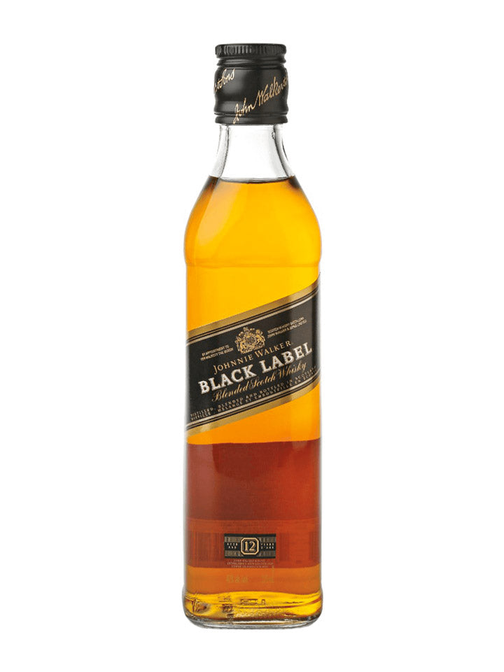Johnnie Walker Black Label Blended Scotch Whisky 375mL