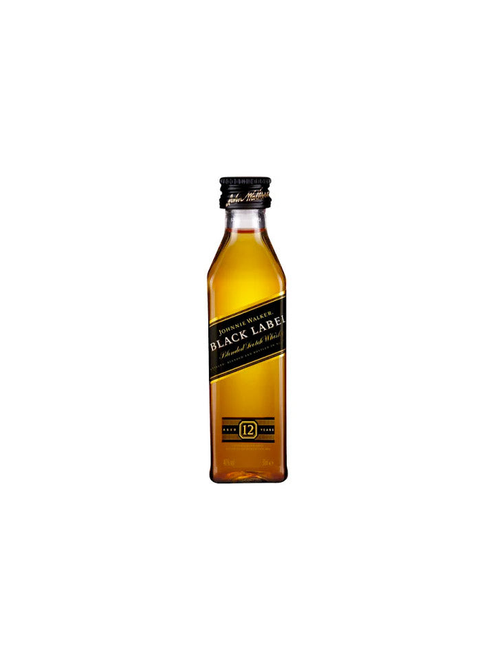 Johnnie Walker Black Label Blended Scotch Whisky 50mL