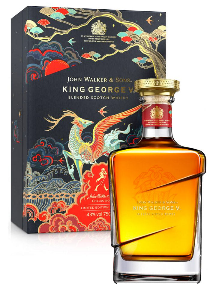 Johnnie Walker King George V Limited Edition Lunar New Year 2022 Blended Scotch Whisky 750mL