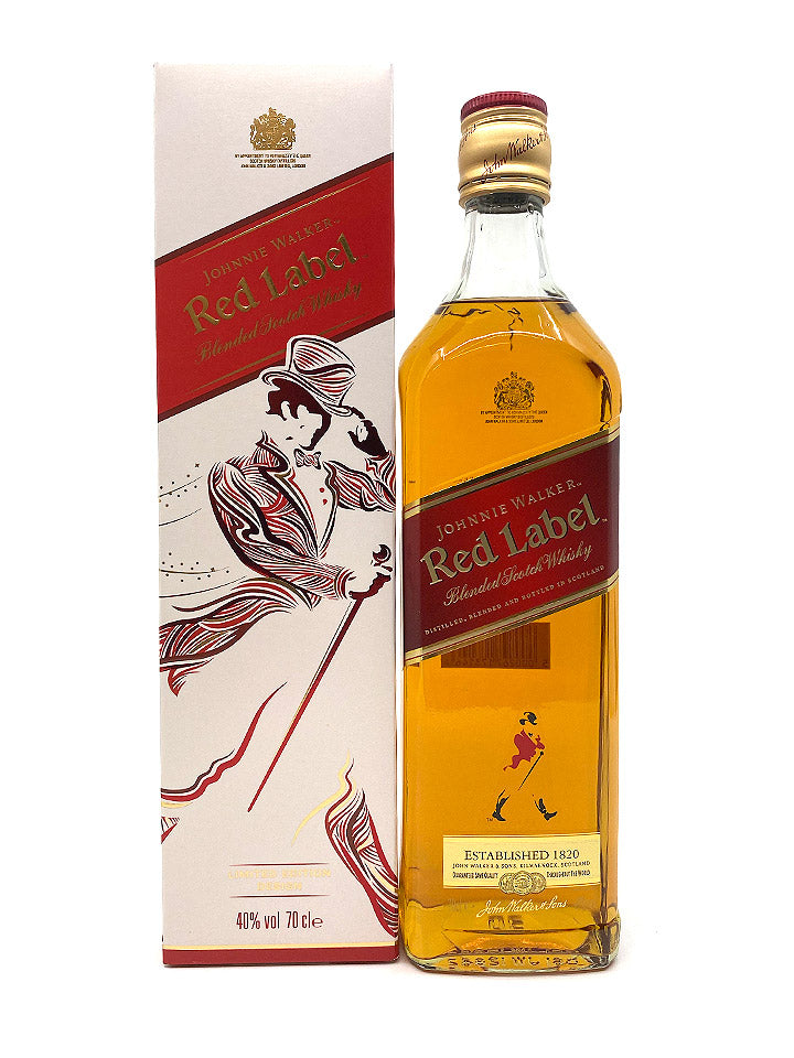 Johnnie Walker Red Label With Limited Edition White Gift Box Blended Scotch Whisky 700mL