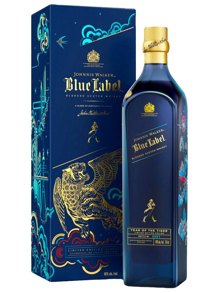 Johnnie Walker Blue Label Zodiac Collection Year Of The Tiger Blended Scotch Whisky 750mL
