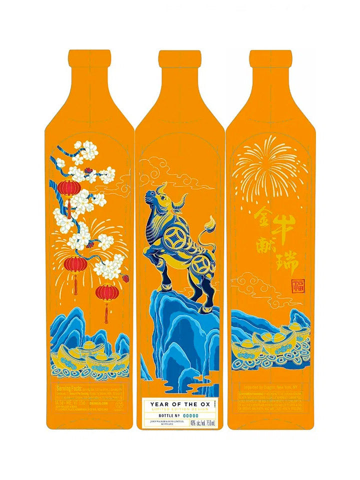 Johnnie Walker Blue Label Zodiac Collection Year Of The Ox Blended Scotch Whisky 750mL