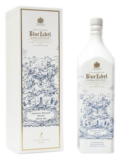 Johnnie Walker House Willow Blue Label Limited Edition Blended Scotch Whisky 1L