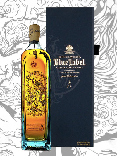 Johnnie Walker Blue Label Zodiac Collection Year Of The Dragon Blended Scotch Whisky 1L