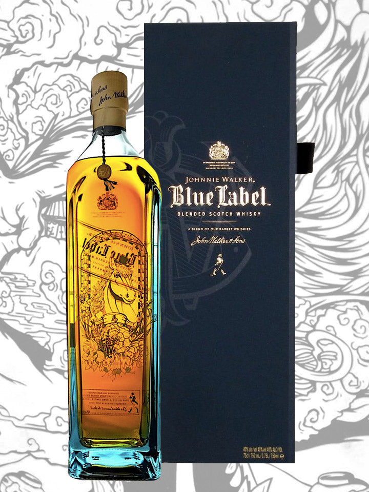 Johnnie Walker Blue Label Zodiac Collection Year Of The Horse Blended Scotch Whisky 1L