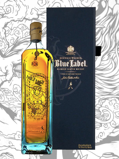Johnnie Walker Blue Label Zodiac Collection Year Of The Monkey Blended Scotch Whisky 1L