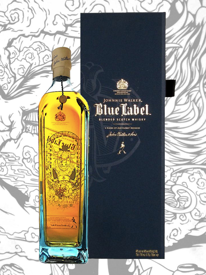Johnnie Walker Blue Label Zodiac Collection Year Of The Ox Blended Scotch Whisky 1L
