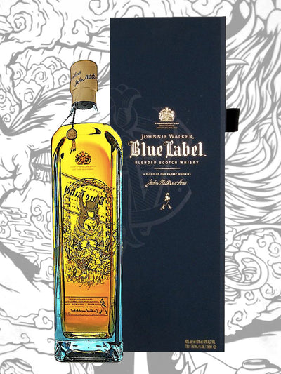 Johnnie Walker Blue Label Zodiac Collection Year Of The Rabbit Blended Scotch Whisky 1L