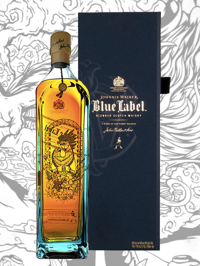 Johnnie Walker Blue Label Zodiac Collection Year Of The Rooster Blended Scotch Whisky 1L