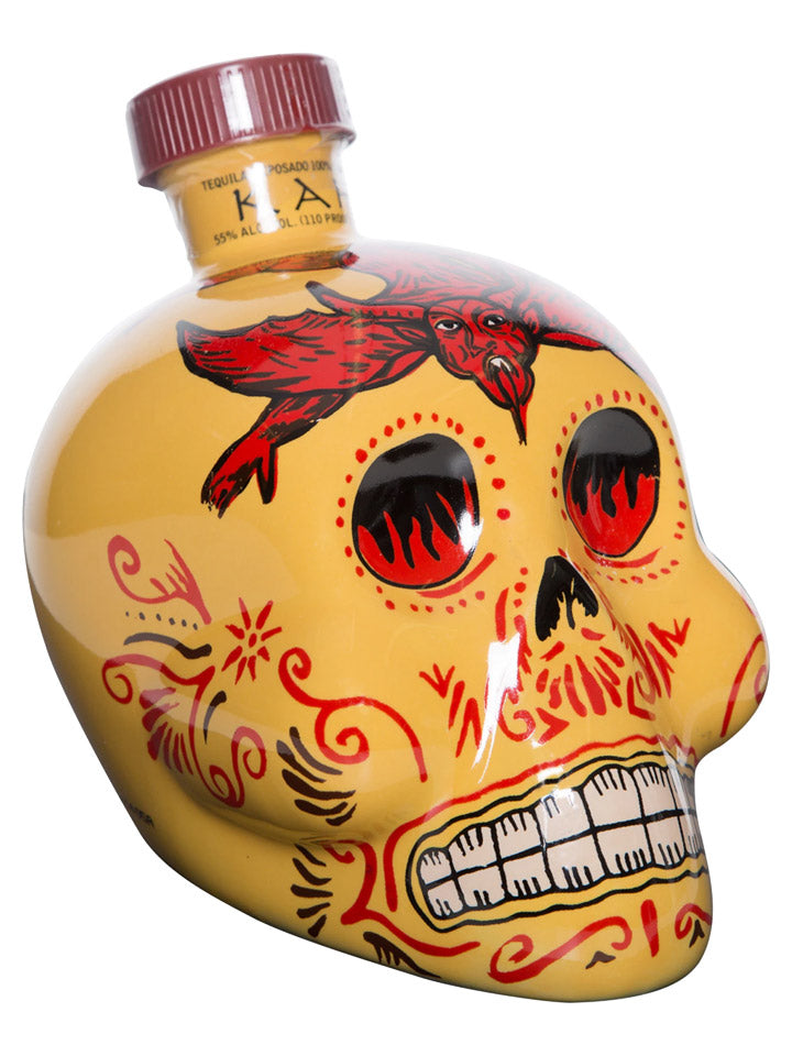 KAH Reposado Ceramic Skull Tequila 700mL