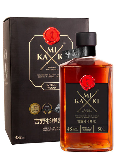 Kamiki Intense Wood Blended Malt Japanese Whisky 500mL