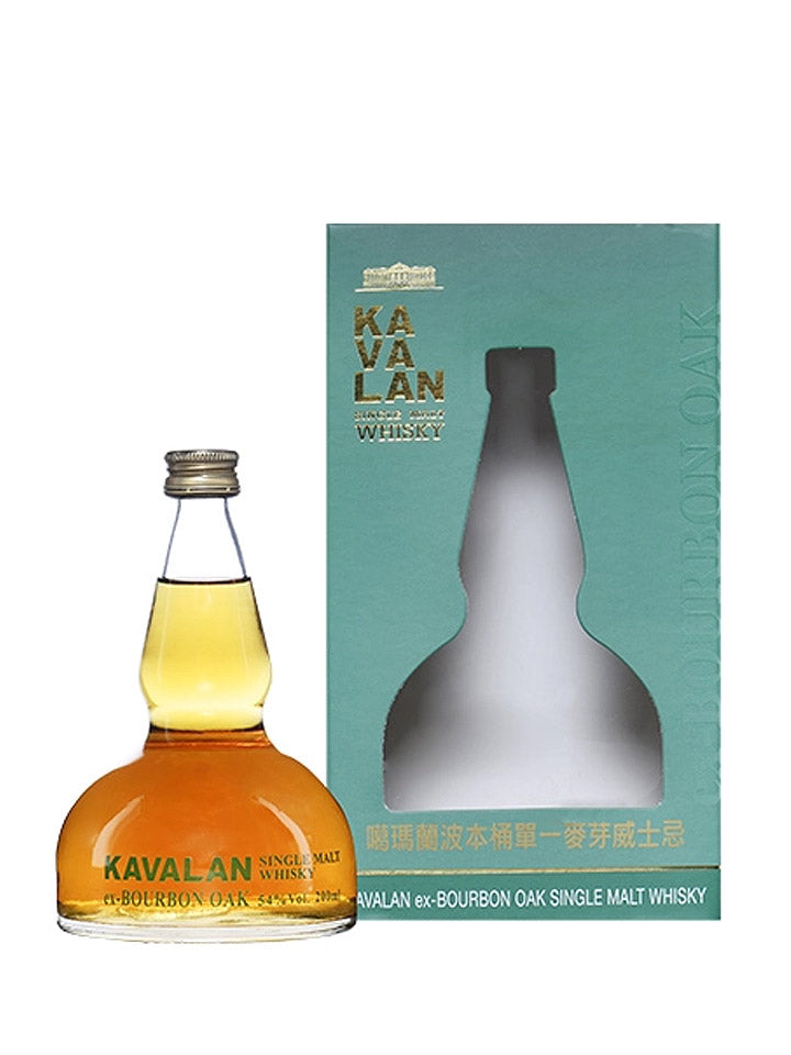 Kavalan Ex-Bourbon Oak Alambic Cask Strength Single Malt Taiwanese Whisky Miniature 200mL