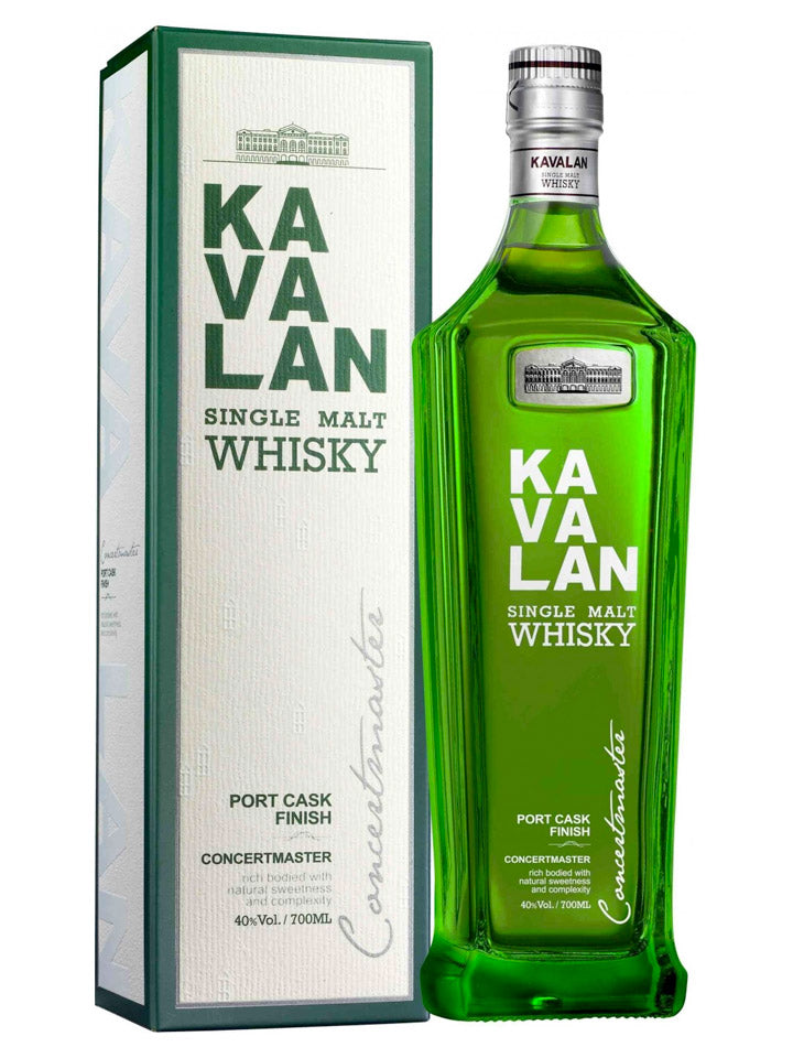 Kavalan Concertmaster Port Cask Finish Single Malt Taiwanese Whisky 700mL