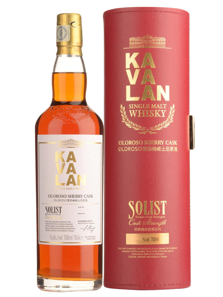 Kavalan Solist Oloroso Sherry Cask Strength Single Malt Taiwanese