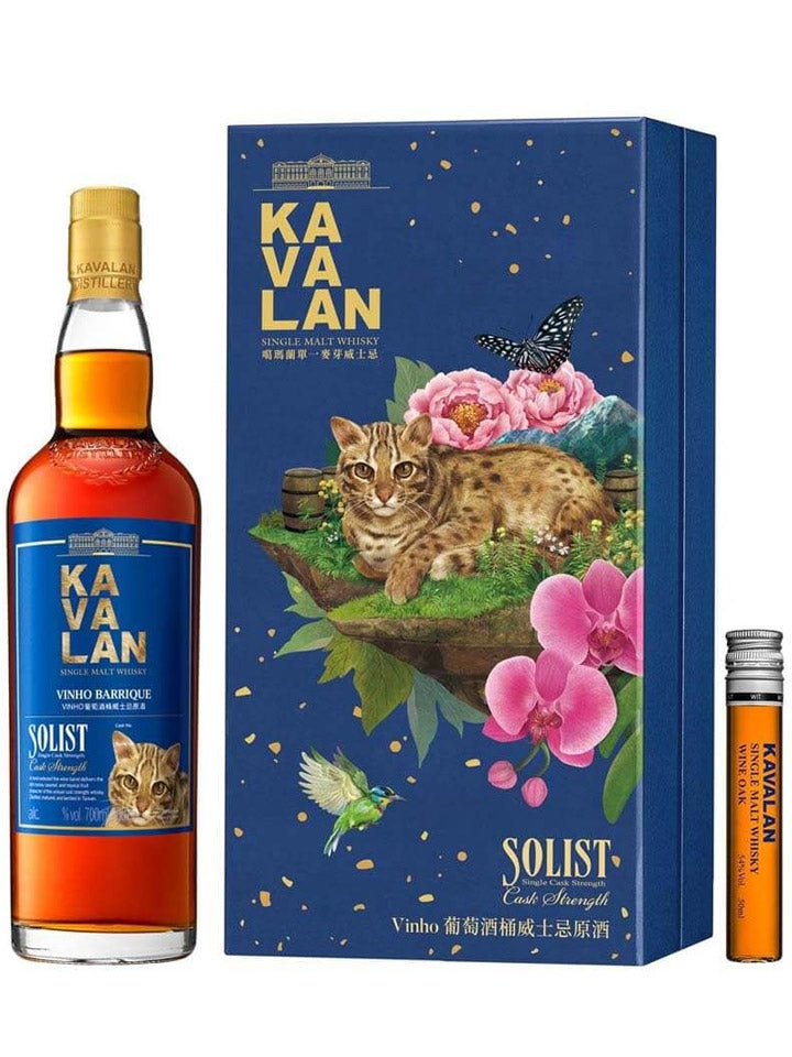 Kavalan Native Species Solist Vinho Barrique Cask Strength Single Malt Taiwanese Whisky 700mL