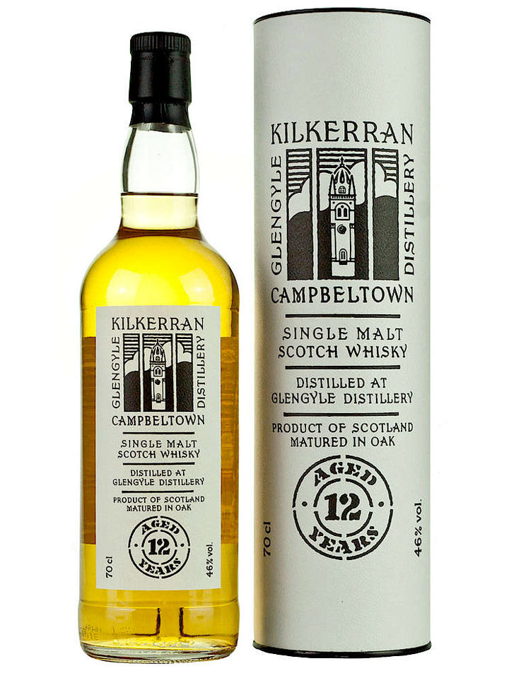 Kilkerran 12 Year Old Single Malt Scotch Whisky 700mL