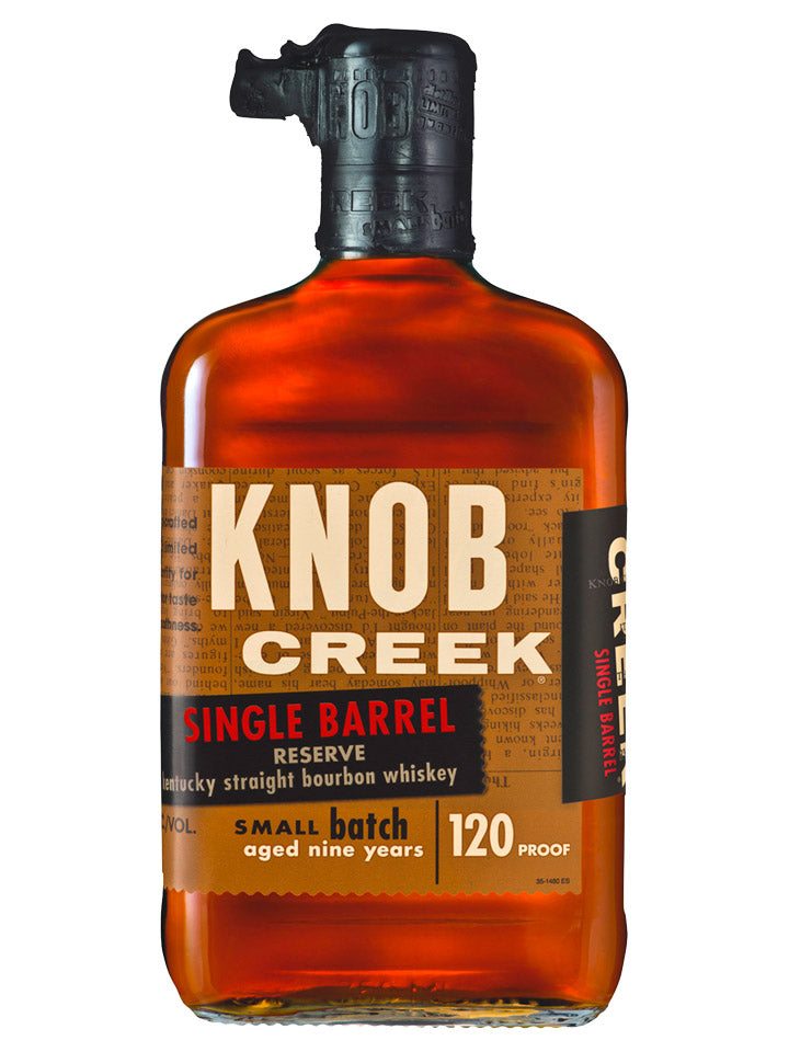Knob Creek 9 Year Old Single Barrel Kentucky Straight Bourbon Whiskey 750mL