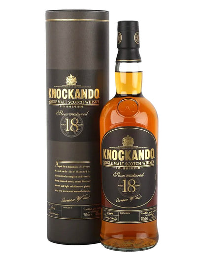 Knockando 18 Year Old 2001 Slow Matured Single Malt Scotch Whisky 700mL