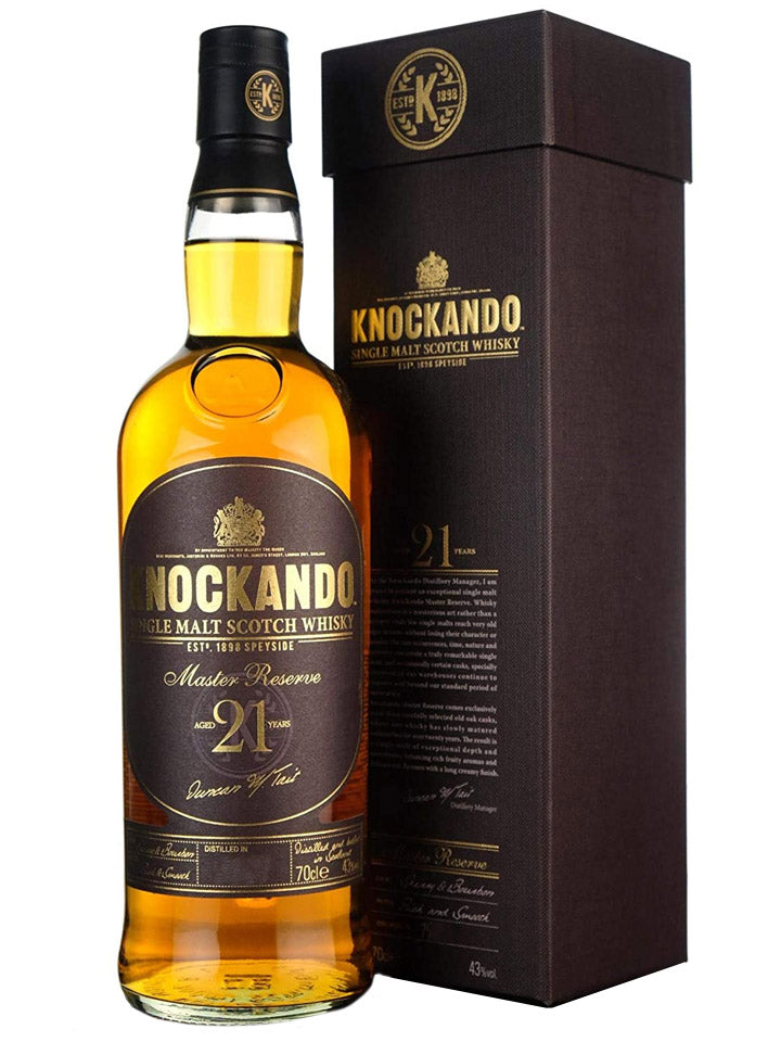 KNOCKANDO Master Reserve 21年 700ml 43% Knockando-21-Year-Old-1997-
