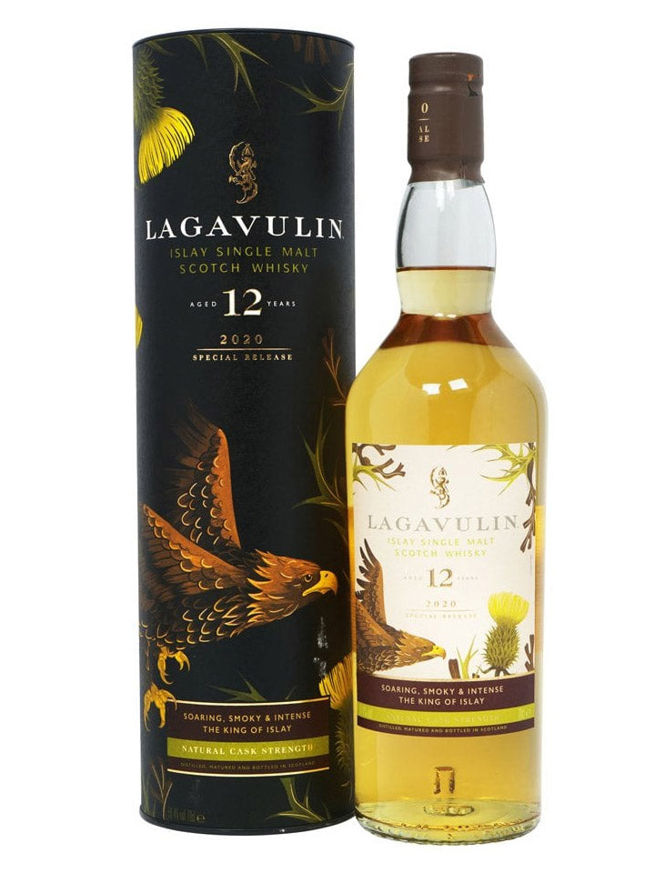 Lagavulin 12 Year Old Cask Strength 2020 Single Malt Scotch Whisky 700mL