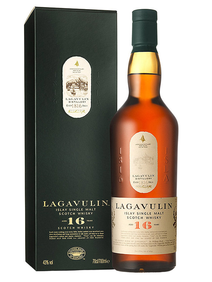 Lagavulin 16 Year Old Islay Single Malt Scotch Whisky 700mL