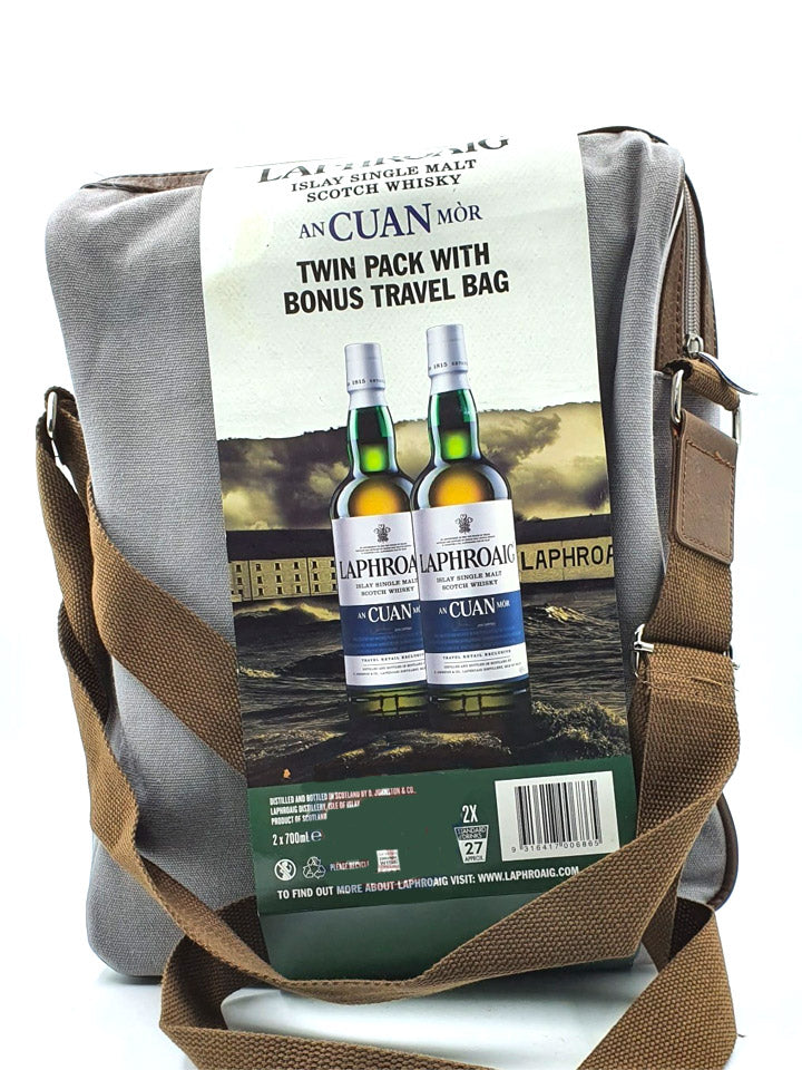 Laphroaig An Cuan Mor Pack With Travel Bag Islay Scotch Whisky 700mL